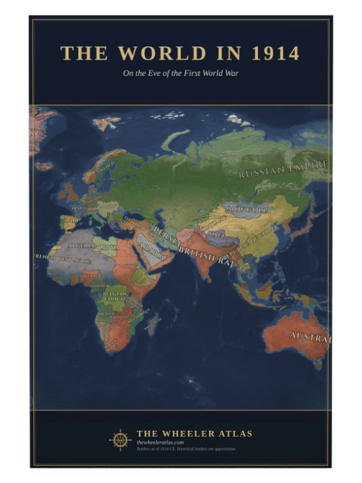 Classroom Poster: The World in 1914
