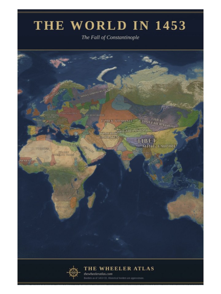 Era Poster: The World in 1453